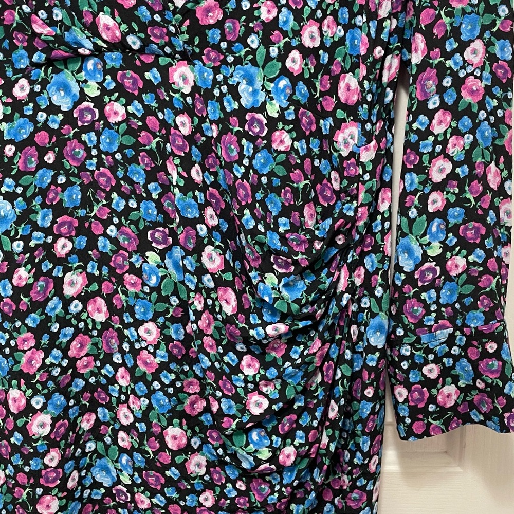 Zara Multicolor Floral Pattern Top - Picture 2 of 8